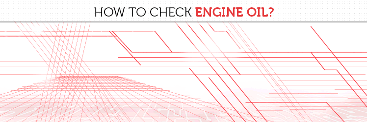 How to check engine oil
